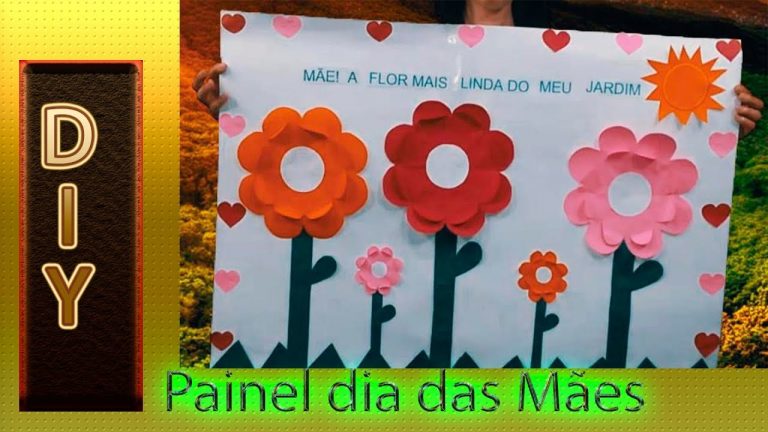 Dia da Mães ,faça um lindo Painel DIY