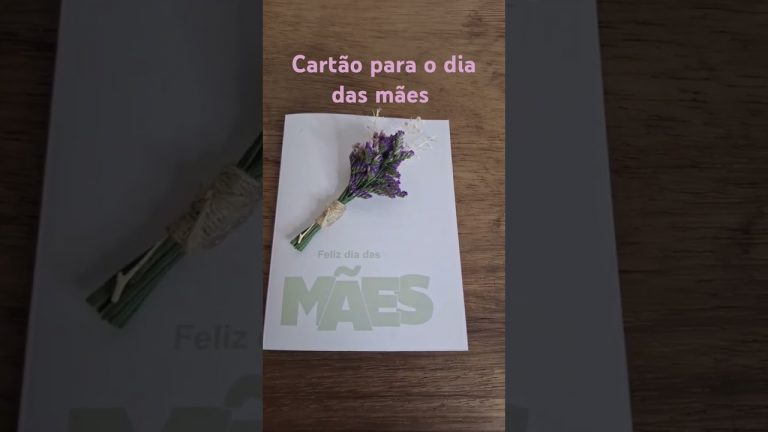 cartão dia das mães