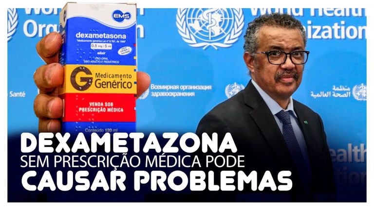 Dexametasona sem prescrição médica pode causar problemas