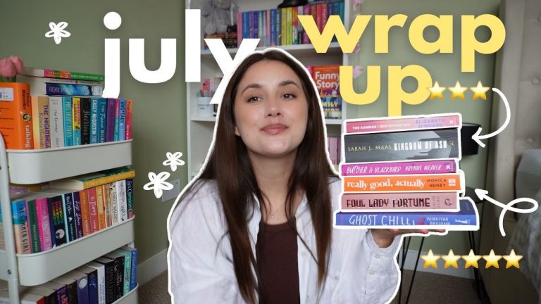 july reading wrap up 📚🐝 (5 star read, dnfs, kindle unlimited + more)