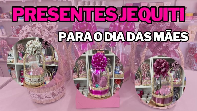 MONTANDO PRESENTES COM MINIATURAS DA JEQUITI PARA O DIA DAS MÃES