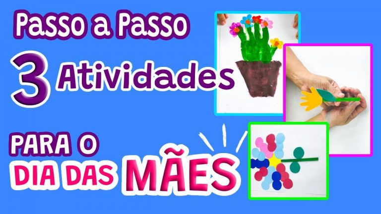 3 ATIVIDADES PASSO A PASSO | DIA DAS MÃES | EDUCAÇÃO INFANTIL