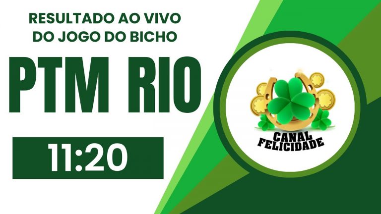 🍀 Resultado da PTM Rio 11:20 – Resultado do Jogo do Bicho De Hoje 31/07/2024