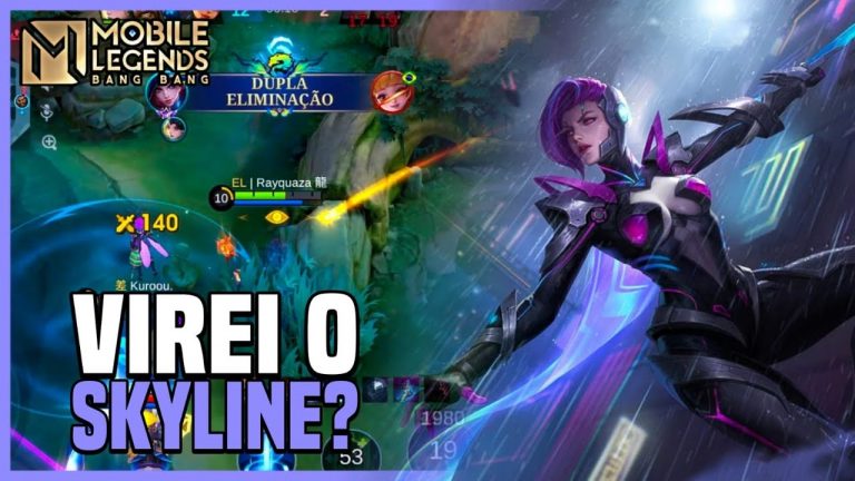 VIREI O SKYLINE E AMASSEI?? QUE BONECO NOJENTO KKKK | NATALIA | MLBB