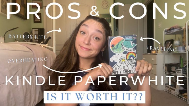 KINDLE PAPERWHITE: PROS & CONS!! *book girly gets honest*