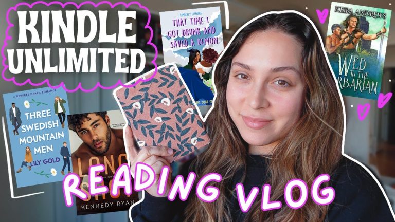 reading friends kindle recommendations | kindle unlimited reading vlog