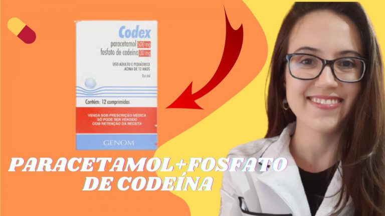 CODEX (Paracetamol + Fosfato de Codeína, Tylex, Paco) – Como funciona?