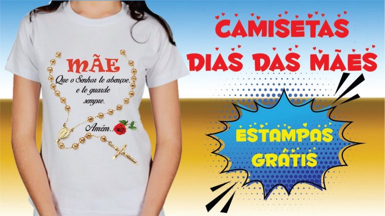 As Melhores Estampas de CAMISETAS PARA O DIA DAS MÃES