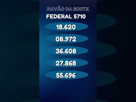 🍀FEDERAL 5710 – Resultado Loterias caixa das 19 horas – 26/10/2022 QUARTA FEIRA