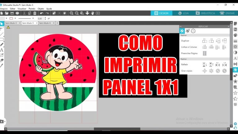 COMO IMPRIMIR PAINEL GIGANTE NA FOLHA A4 | PAINEL MAGALI | DICAS DE IMPRESSAO