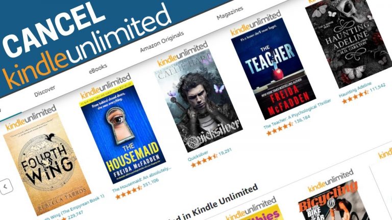 How To Cancel Kindle Unlimited Subscription