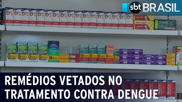 Saiba quais medicamentos não são indicados no tratamento contra dengue | SBT Brasil (17/02/24)