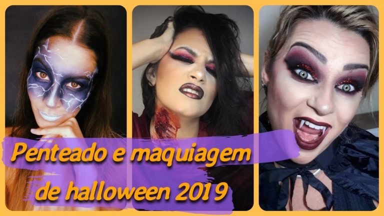 20 ideias de 👹 Penteado e maquiagem de halloween 2019