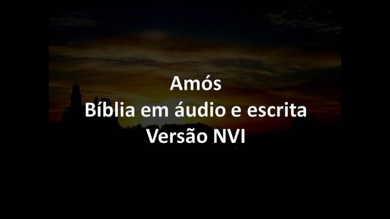 Amós Completo – Bíblia em áudio e escrita – Versão NVI