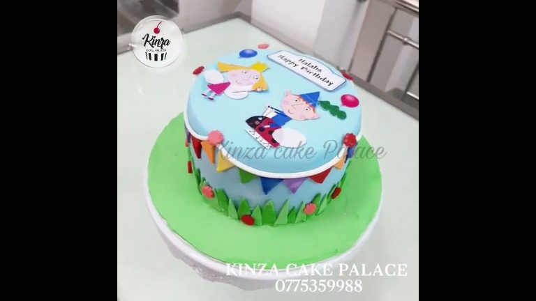 Ben and holly's little kingdom cake