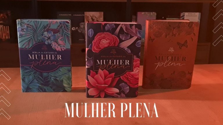 Bíblia De Estudo Da Mulher Plena | NVI | Capa Luxo (com caixa organizadora)