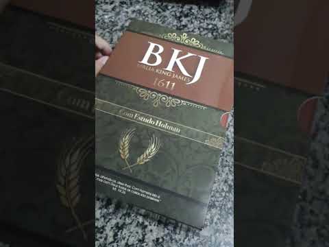 Biblia King James BKJ de estudo