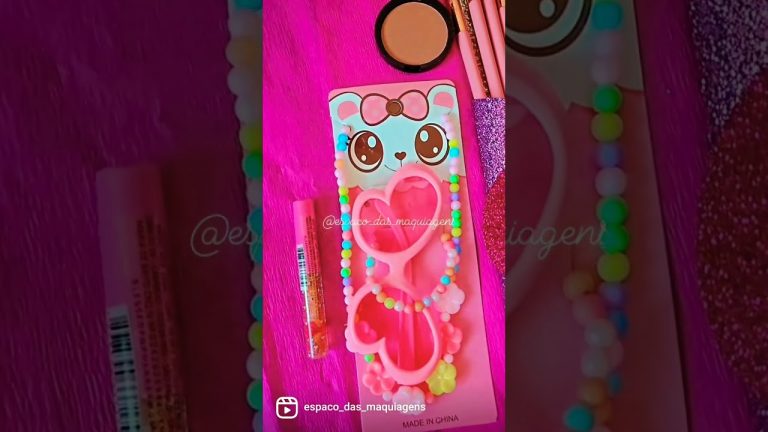 Buquê infantil recheado de Maquiagem e Acessórios #buque #maquiagem #artesanato #buquê #makeup