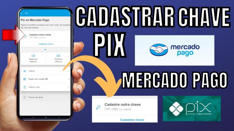 COMO CADASTRAR CHAVE PIX MERCADO PAGO/CHAVE ALEATÓRIA,CPF,E-MAIL