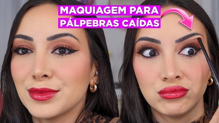 COMO MAQUIAR PÁLPEBRA CAÍDA | Truques básicos e fáceis para iniciantes