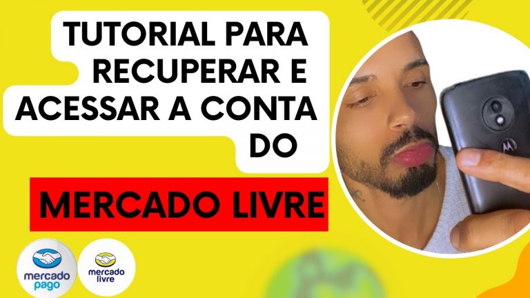 COMO RECUPERAR A CONTA DO MERCADO LIVRE/MERCADO PAGO – TUTORIAL