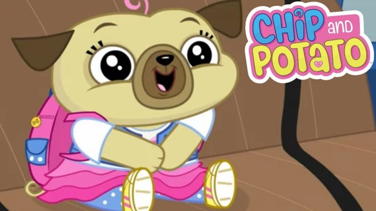 Chip and Potato | Viagem escolar de Chip // Chip irmã mais velha | Desenhos animados para crianças