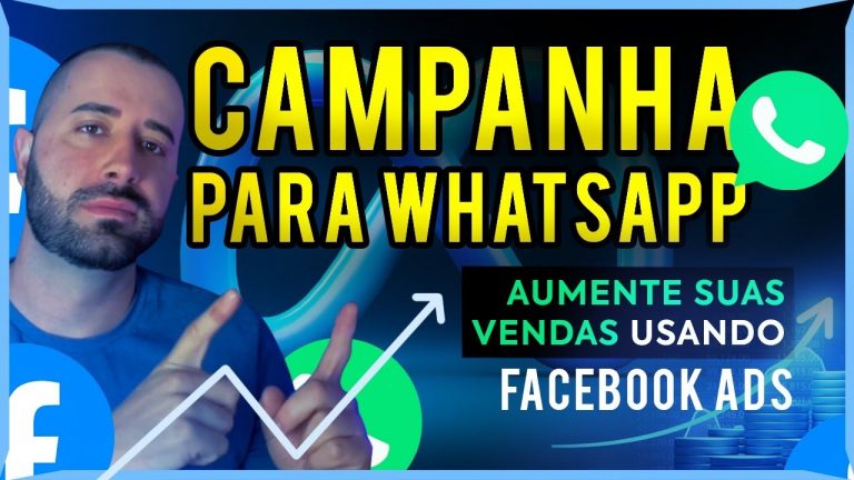 Como Criar Anúncio no Facebook ADS que Abre Conversa no WhatsApp [AULA PRÁTICA]