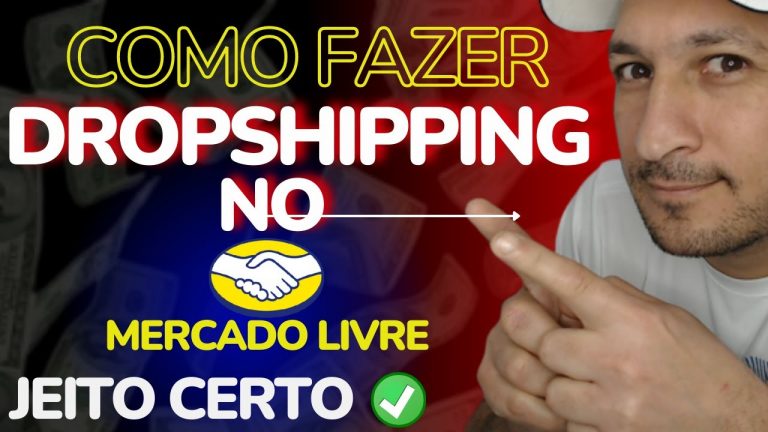 Como Fazer Dropshipping no MERCADO LIVRE e Ganhar Renda Extra em Casa.