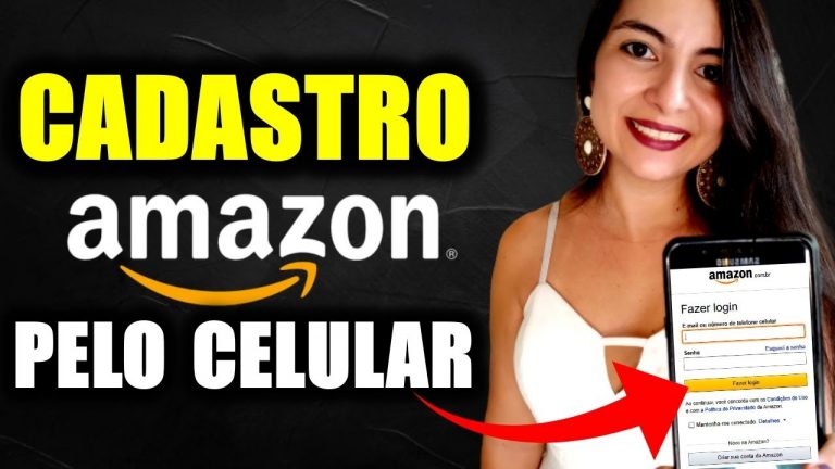 Como se CADASTRAR NA AMAZON PELO CELULAR para vender como afiliado (Em 2021)