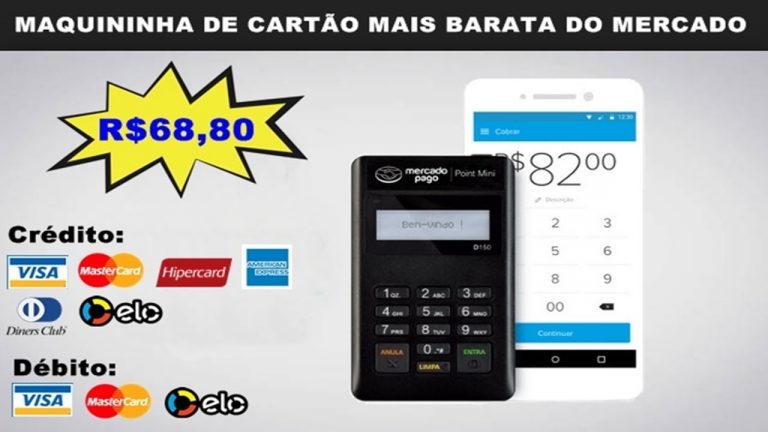 Comprar Point Mini com Desconto – Maquininha Mercado Pago