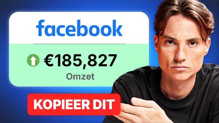 Dropshipping Facebook Ads Tutorial – 2024 Gratis Cursus Voor Beginners