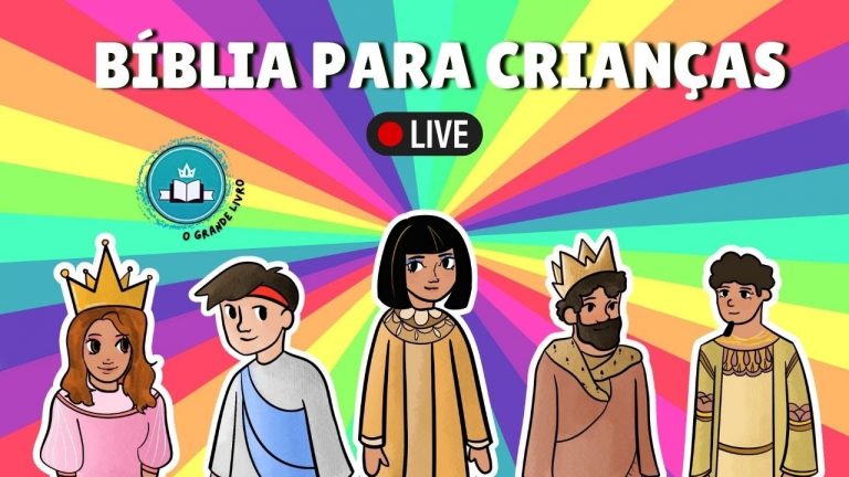 FÉRIAS NO GRANDE LIVRO! HISTÓRIAS DA BÍBLIA PARA CRIANÇAS AO VIVO! [O Grande Livro TV]