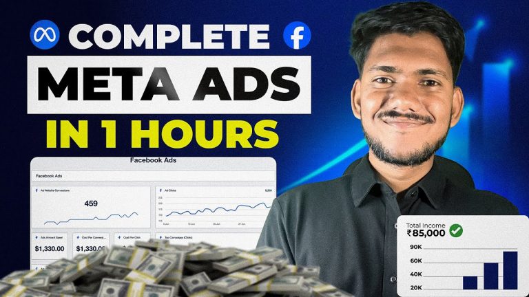 Facebook Ads Crash Course 2024 FREE | Complete Facebook Ads Tutorial