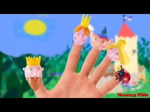 Finger Family Ben and Holly's Toy Daddy Finger Little Kingdom Nursery Rhymes