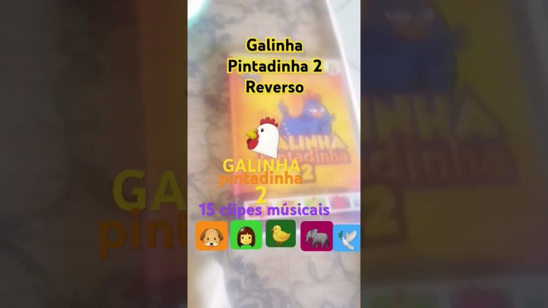 Galinha Pintadinha 2 DVD capa Galinha Pintadinha 2 Reverso