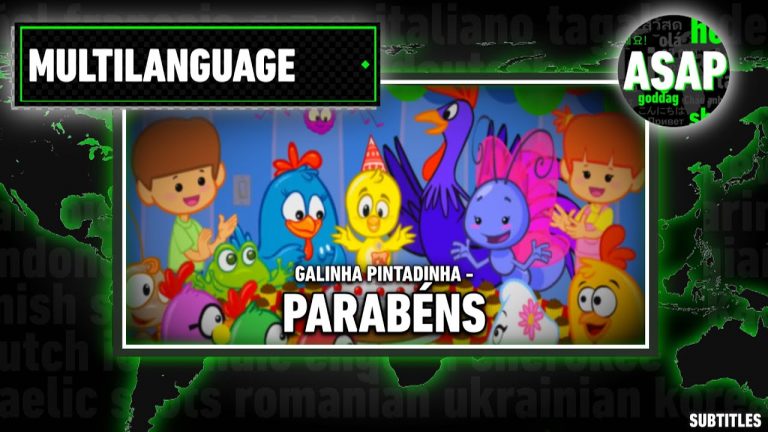 Galinha Pintadinha – “Parabéns” | Multilanguage (Requested)