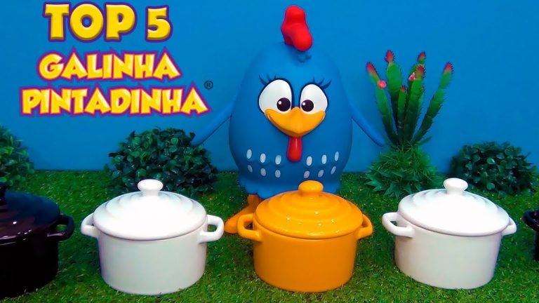 Galinha Pintadinha Top 5! Os mais vistos do canal! #galinhapintadinha #lottiedottiechicken