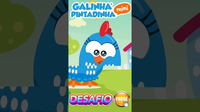 Galinha pintadinha mini – Desafio do pause / Pause na imagem completa #galinhapintadinha #shorts