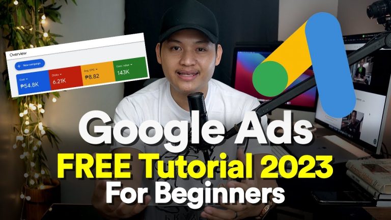 Google Ads Tutorial 2023 [Step-by-Step] #googleads