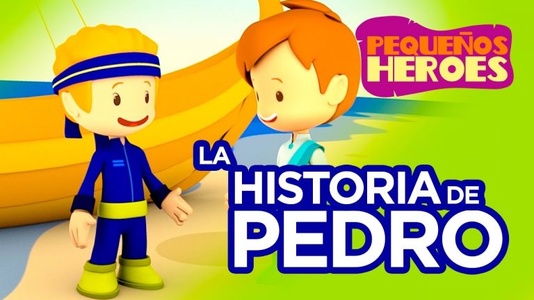 HISTORIAS DE LA BIBLIA PARA NIÑOS 📖 – PEDRO | PEQUEÑOS HEROES