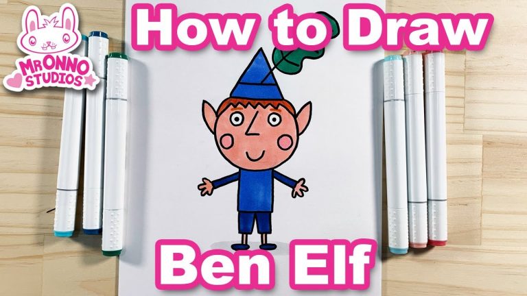 How to Draw Ben Elf | Ben and Holly's Little Kingdom