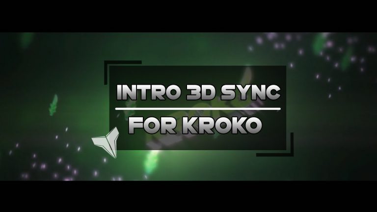 [ INTRO 3D SYNC] FOR KROKO | MY HARIBO'S PARTICLE | KROKRODILES ! | 60 FPS