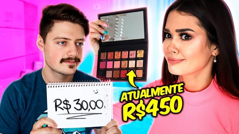 IRMÃO ADIVINHANDO PREÇOS DE MAKES! *errou*?