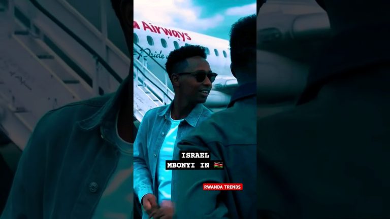 Israel MBONYI arrived in Kenya #ninasiri #israelmbonyi #isimbitv  #shorts #shortvideo