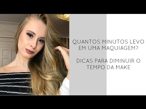 MAQUIADOR INICIANTE: QUANTO TEMPO EU LEVO NA MAQUIAGEM + DICAS  | Amanda Pastore #6