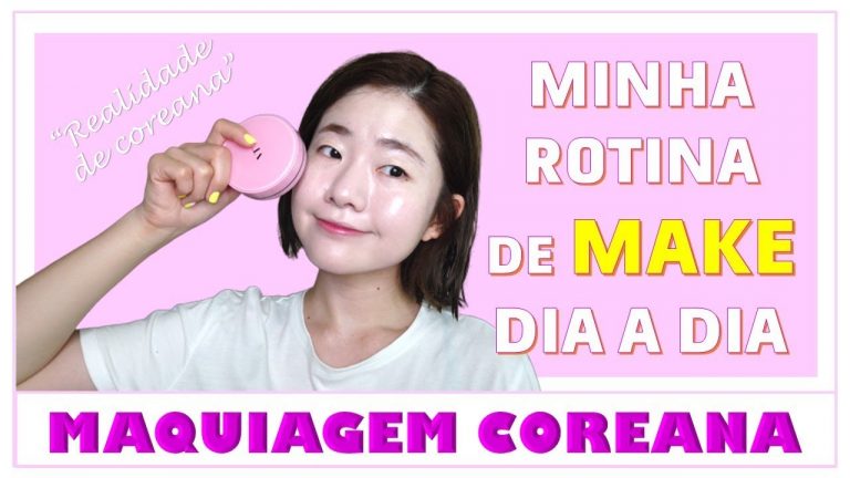 MAQUIAGEM BEM SIMPLES DE UMA COREANA (PREGUIÇOSA)