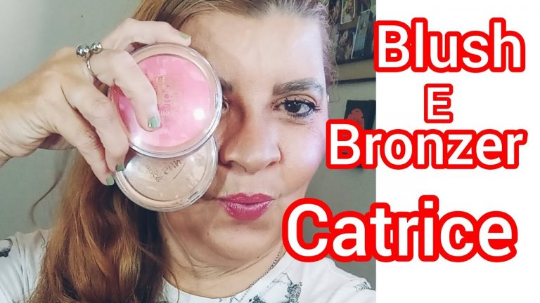 MAQUIAGEM PELE MADURA Com BRONZER E BLUSH DA CATRICE | (DICAS, TRUQUES ).