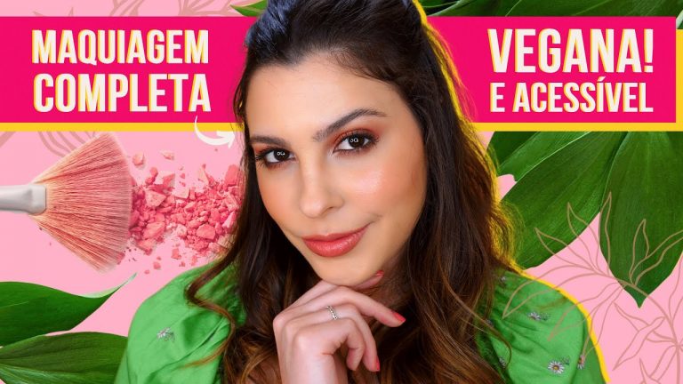 MAQUIAGEM VEGANA FÁCIL DE ENCONTRAR! | MAKE COMPLETA PARA ARRASAR EM QUALQUER OCASIÃO!