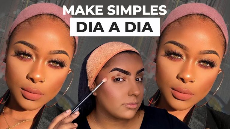 Maquiagem SIMPLES PARA O DIA A DIA | PELE NEGRA MORENA | MUITO FÁCIL DE FAZER | Makeuprhaissa