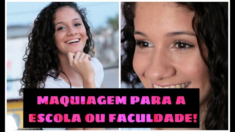 Maquiagem para a escola/faculdade!